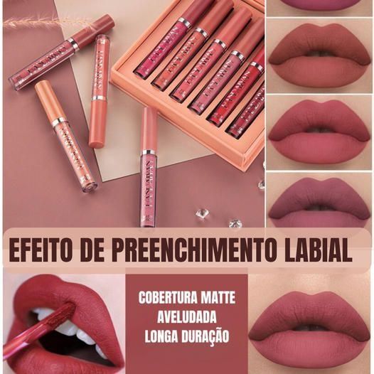 Batom Sexy Lips Handaiyan  | Edição Limitada PROMOÇÃO IMPERDÍVEL